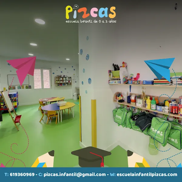 PIZCAS - Centro de educación preescolar en Madrid - foto 4