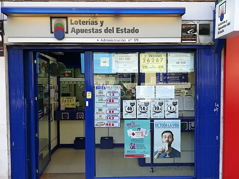 Administración 179 Loterias y Apuestas del Estado - Tienda de lotería en Madrid - foto 2