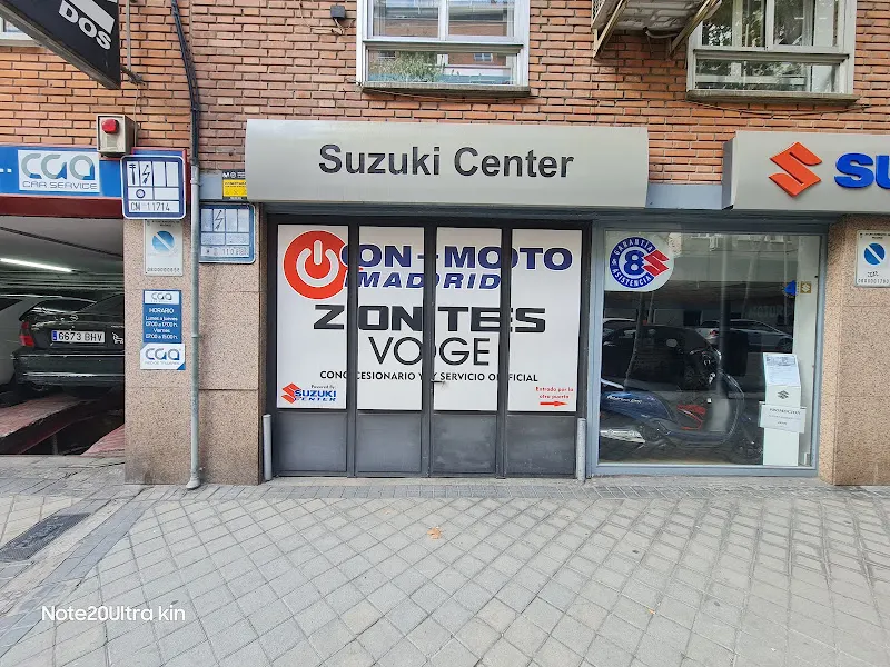 Suzuki Center Madrid. On Moto. Zontes Madrid, Italjet, Hero y Bsa - Concesionario Suzuki en Madrid - foto 2
